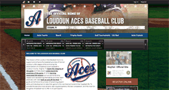 Desktop Screenshot of loudounaces.com